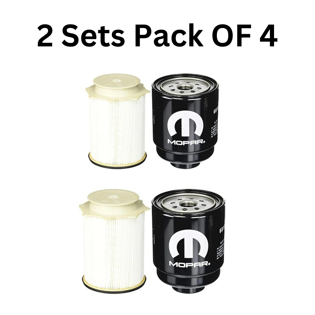 OEM Mopar diesel fuel filters and water separator filters. Mopar performance Filters Mopar oil filter fuel filter Mopar OEM fuel filters and rear water separator Mopar Filter for fuel pump mopar filter 6.7 cummins