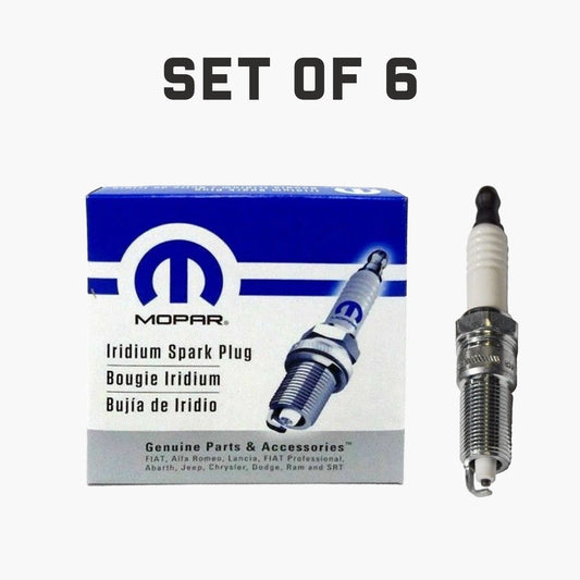 Genuine Mopar OEM Spark Plug 3.0L 3.2L 3.6L Compatible vehicles and engines 2011-2016 Set Of Six (6) - Free Delivery