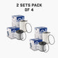 2019-2025 Dodge Ram Truck 6.7L Fuel Filters 68157291AA and 68436631AA (2 Sets Pack Of 4)