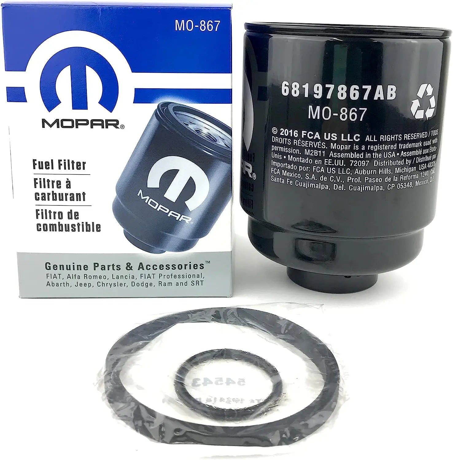 Dodge Ram 6.7 Liter Diesel Fuel Filter Water Separator Set Mopar OEM Free Shipping. - Mopar Filters