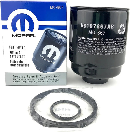 Dodge Ram 6.7 Liter Diesel Fuel Filter Water Separator Set Mopar OEM Free Shipping. - Mopar Filters